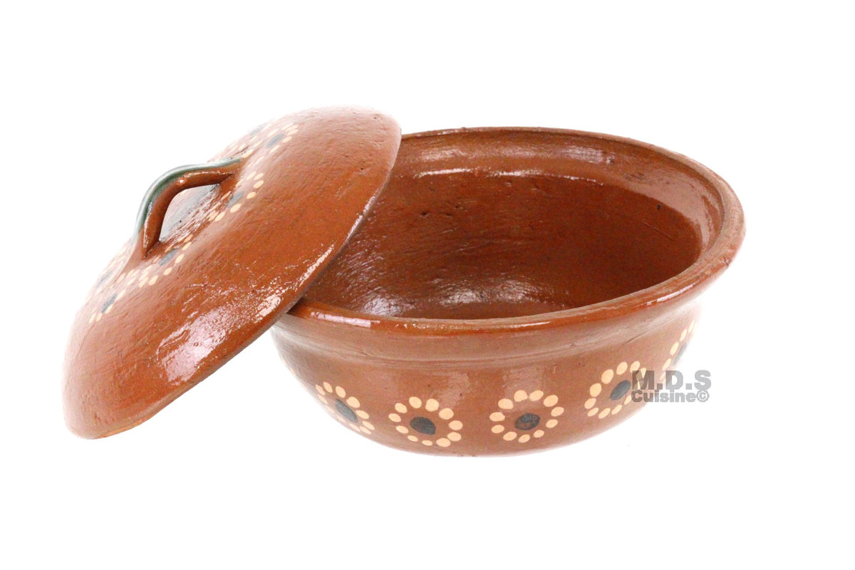 Beautiful Mexican Handmade Red Clay Four Section Salsa Bowl. Salsero De  Barro. Chips and Dip 