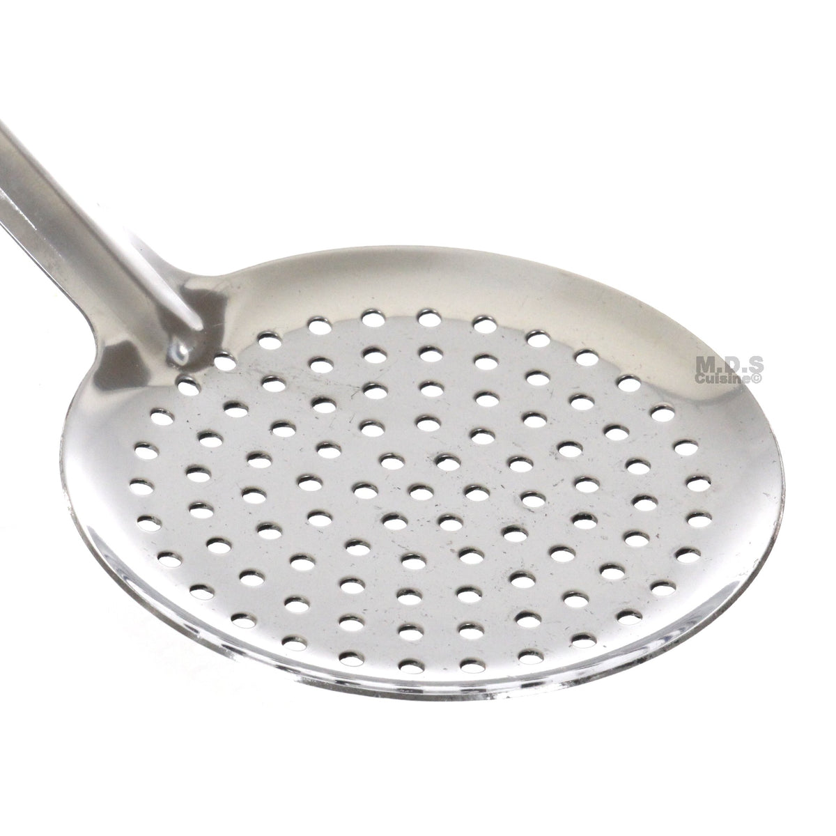 Skimmer 13” Stainless Steel Round Perforated Serving Cooking Kitchen U –  Kitchen & Restaurant Supplies