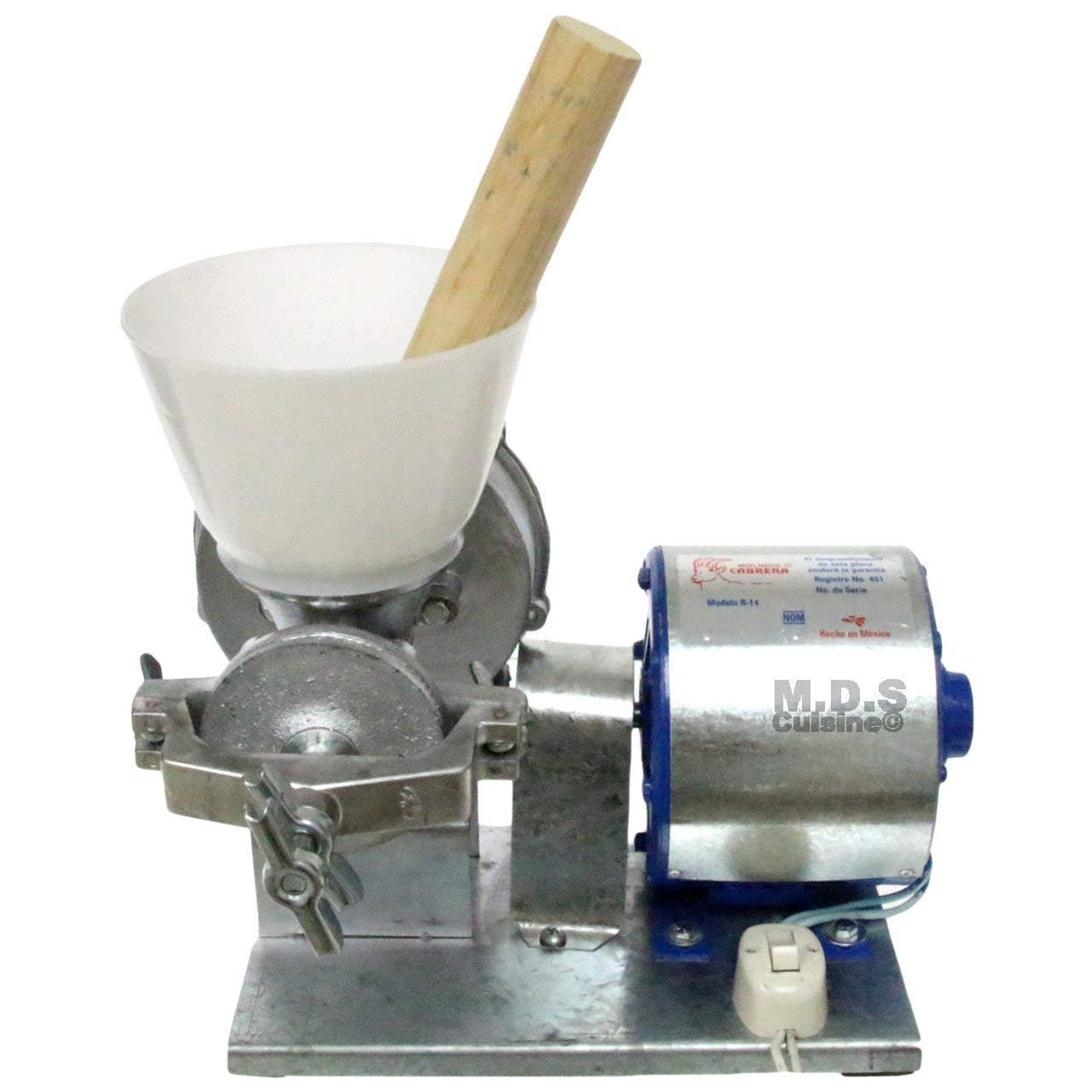 Industrial Electric Corn Mill Grinder Heavy-Duty Dry Grinding