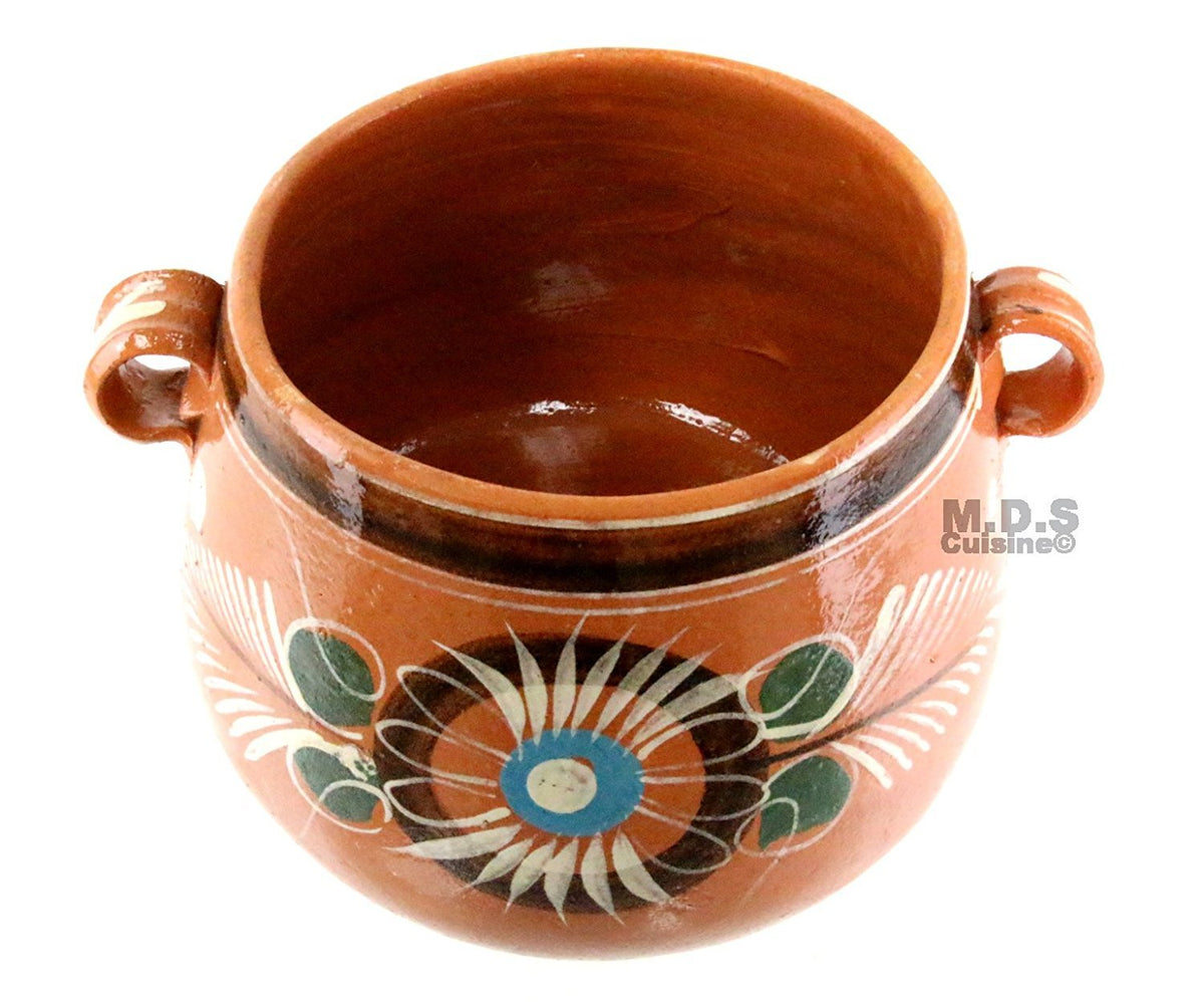 Cazuela de Barro sin Plomo - Lead Free Clay Casserole - 3.4 qt3.4 qt