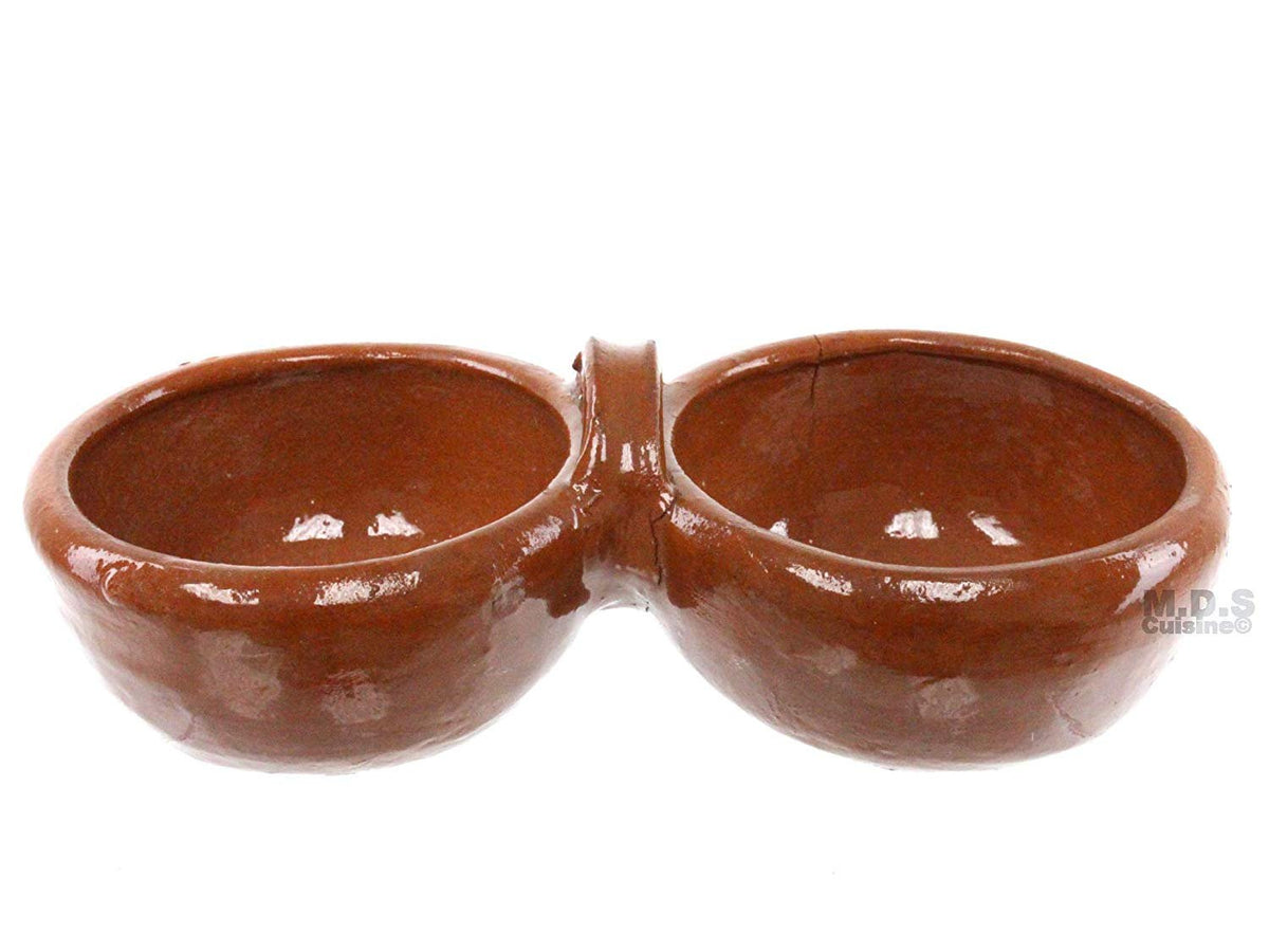 Salsero de Barro 4 in 1 Salsa Bowls Traditional Lead Free Clay Artisan  Artezenia Molcajete Mexican Condiment Garnish Serving Bowls - KITCHEN &  RESTAURANT SUPPLIES