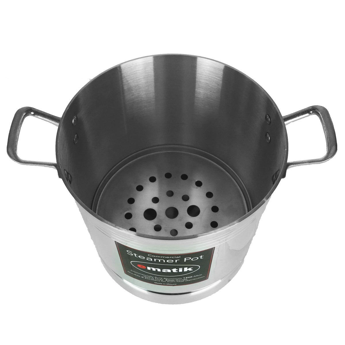 Aluminum Alloy Polished Pressure Pot With Steamer Sheet - Temu