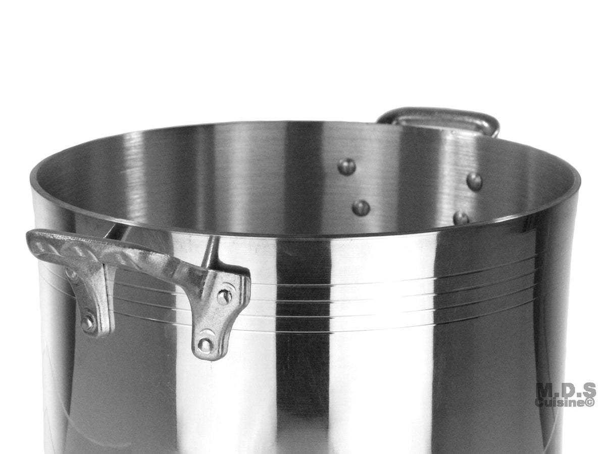 Stock Pot 14-Qt Heavy Duty 4mm Professional (1200) Aluminum Grade