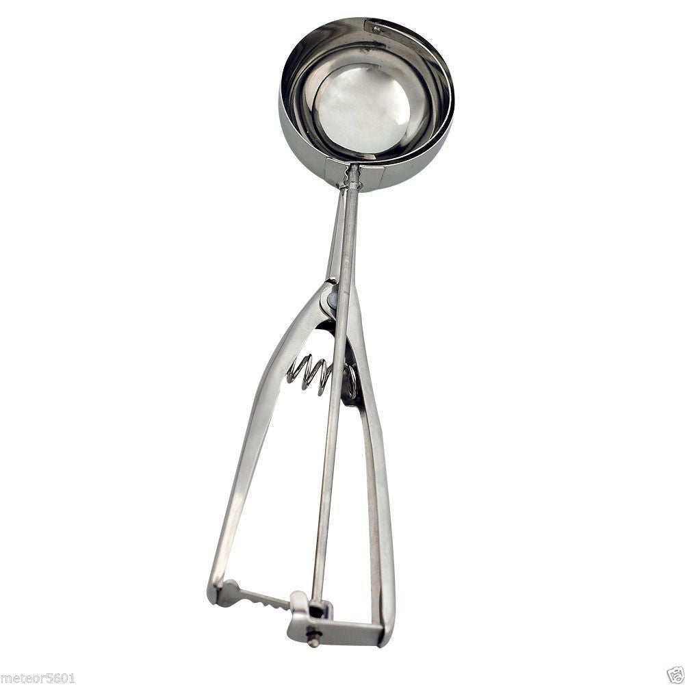 Trigger Scoop Ice Cream , Cookie ,Melon Scoop ,Stainless Steel Spoons -  KITCHEN & RESTAURANT SUPPLIES