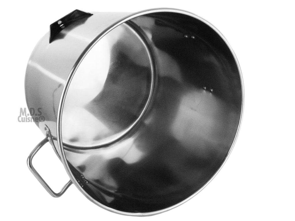 Stock Pot Stainless Steel 52 QT Steamer Big Vaporera Tamalera Tamales –  Kitchen & Restaurant Supplies