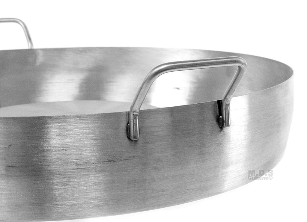 .com: LavoHome Heavy Duty Comal Convex Stainless Steel Acero