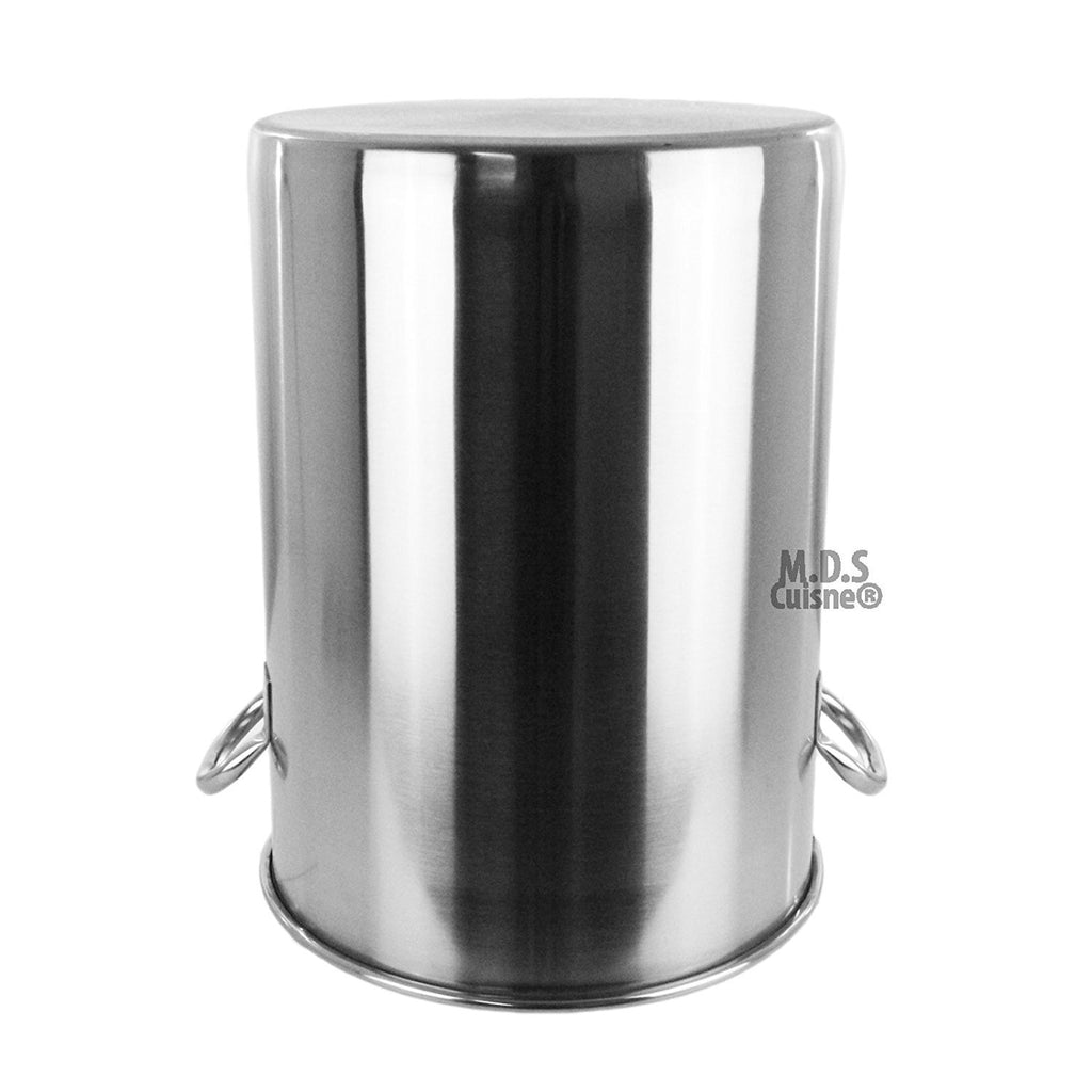  Stainless Steel Stockpot w/Strainer Basket 27QT/45QT